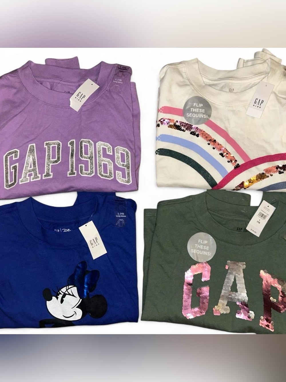 GAP Kids Multi-Pack bundle size large